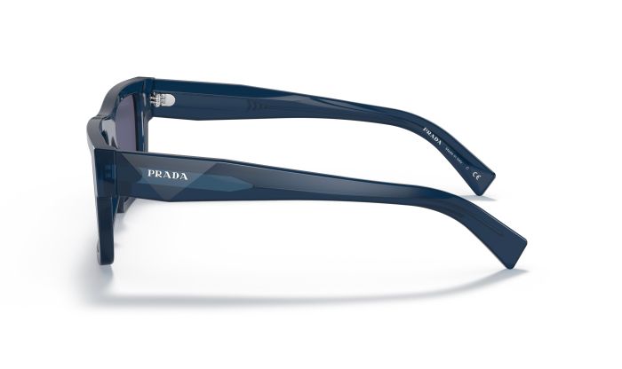 Prada Eyewear logo cat-eye frame sunglasses - Blue | £344.00 | Mirror Online